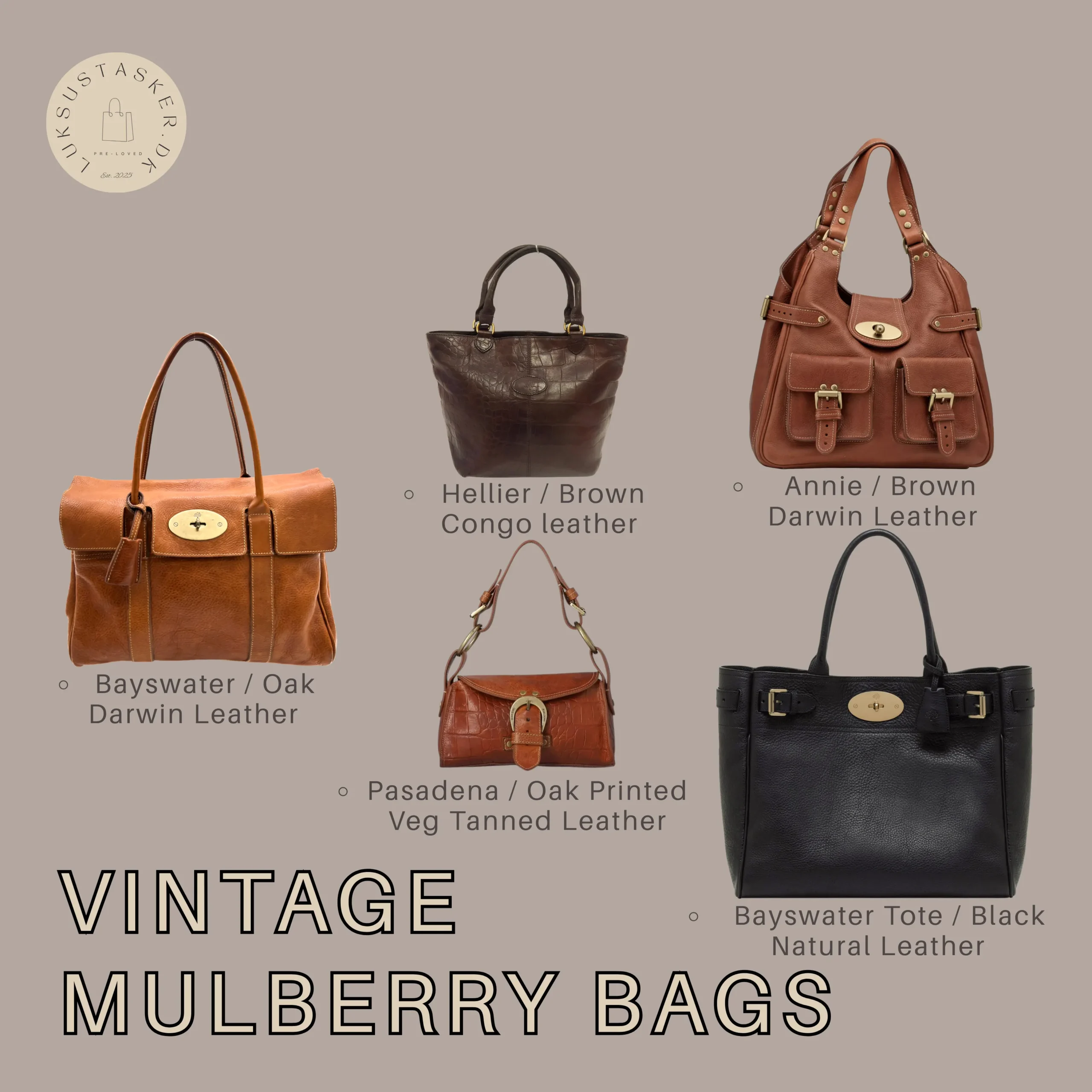 Vintage Mulberry: hvorfor ældre modeller bliver mere eftertragtede