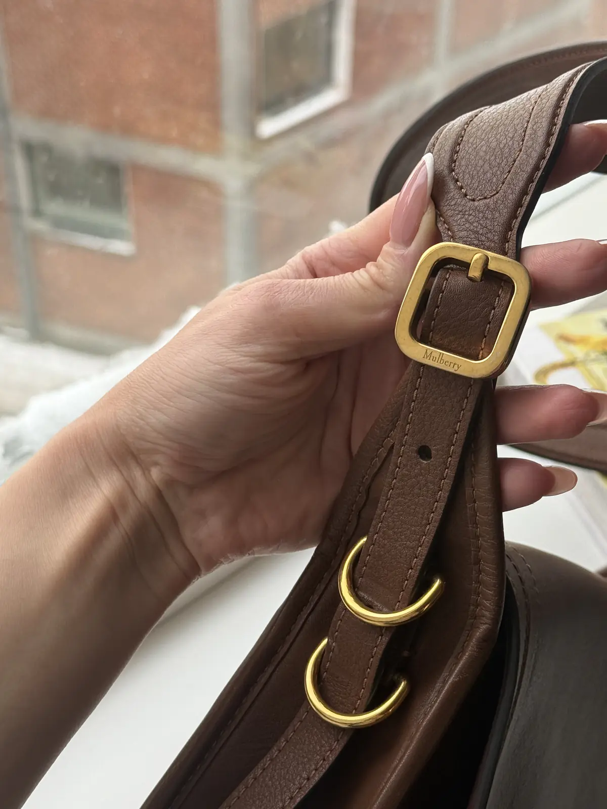 Mulberry Small Sadie Satchel Tan Silky Calf Leather – Authentic