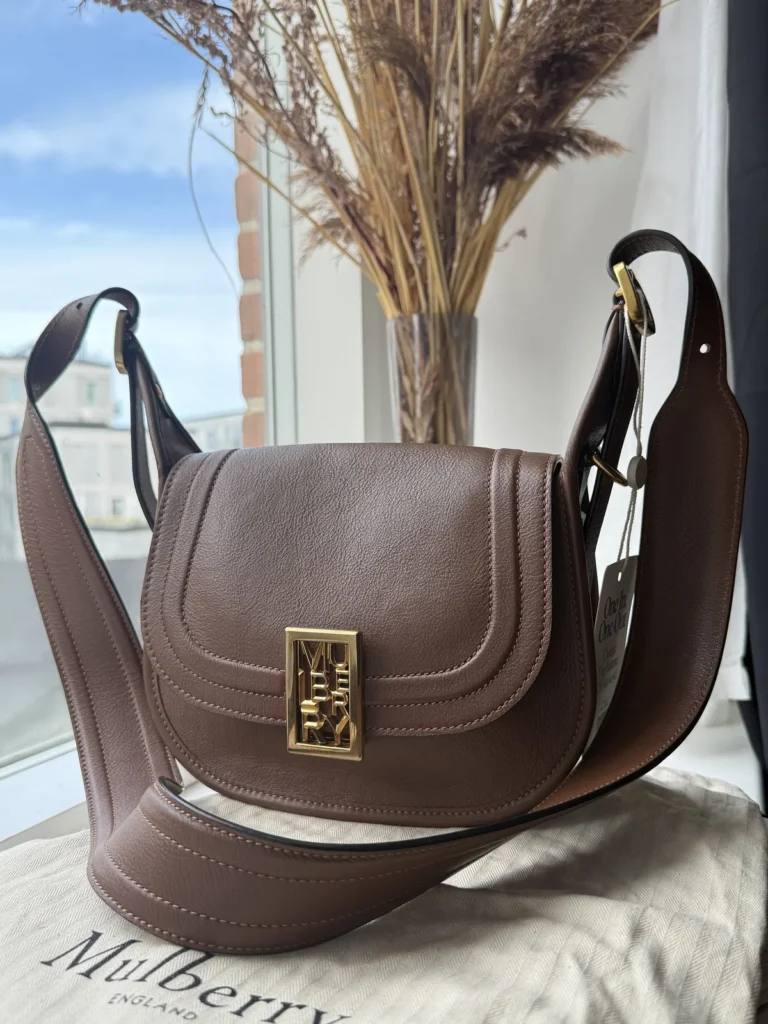 Mulberry Small Sadie Satchel – Tan Silky Calf læder