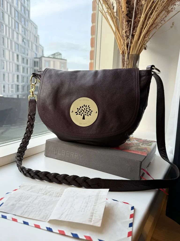 Mulberry Daria Satchel – Oxblood Soft Spongy Leather 