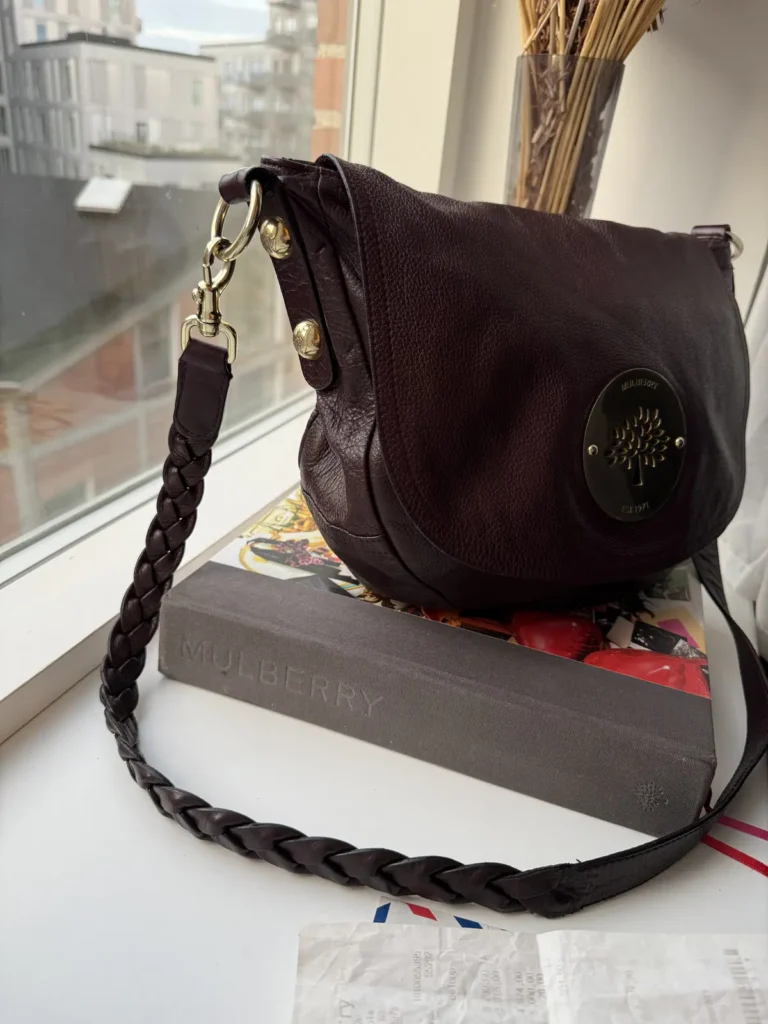 Mulberry Daria Satchel – Oxblood Soft Spongy Leather 