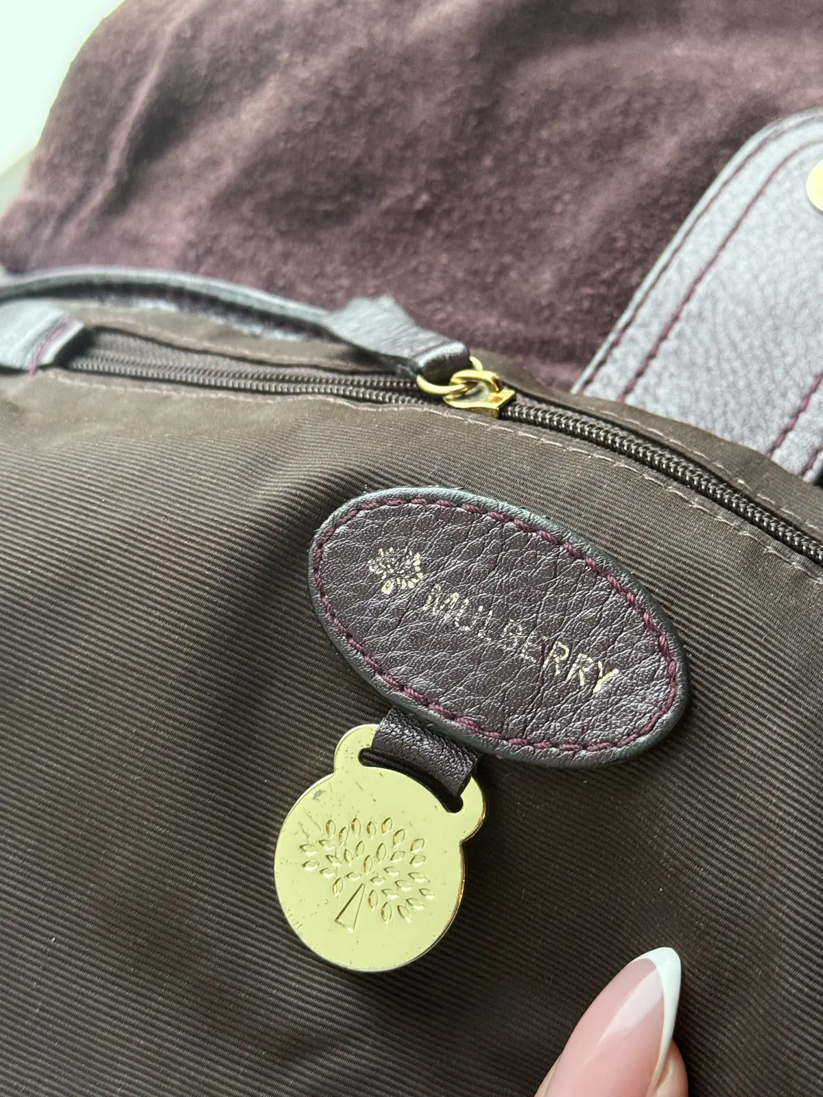 Mulberry Daria Satchel in Oxblood Soft Spongy Leather – Authentic