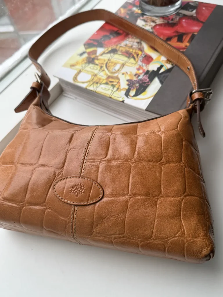 Mulberry Ryder – Oak Congo Leather – Silver-tone hardware