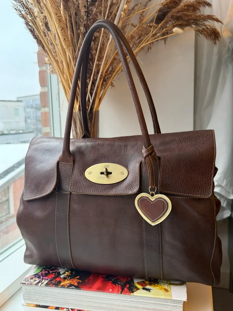 Mulberry Bayswater Work / Laptop Tote – Vintage Patina Oak – Darwin leather