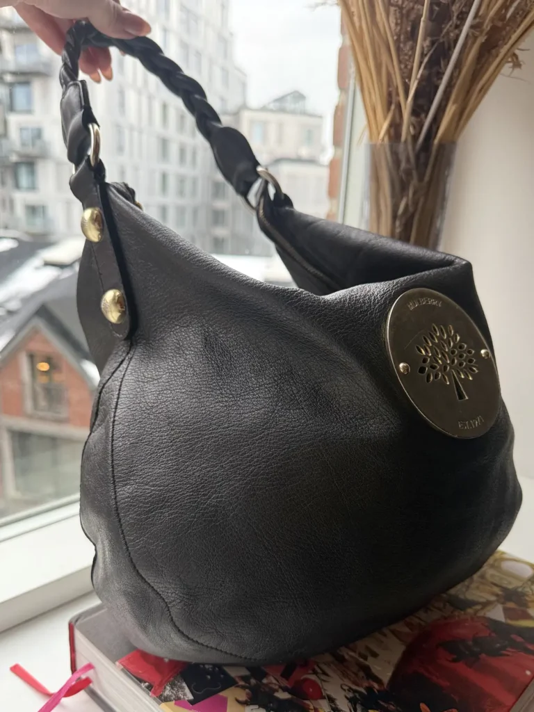 Mulberry Medium Daria Hobo – Black – Calfskin Leather