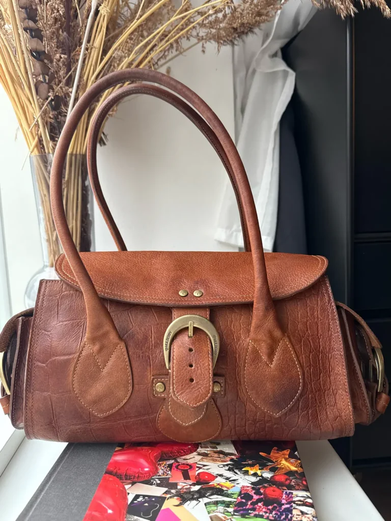Mulberry Vintage Pasadena – Oak Darwin med croco-præg