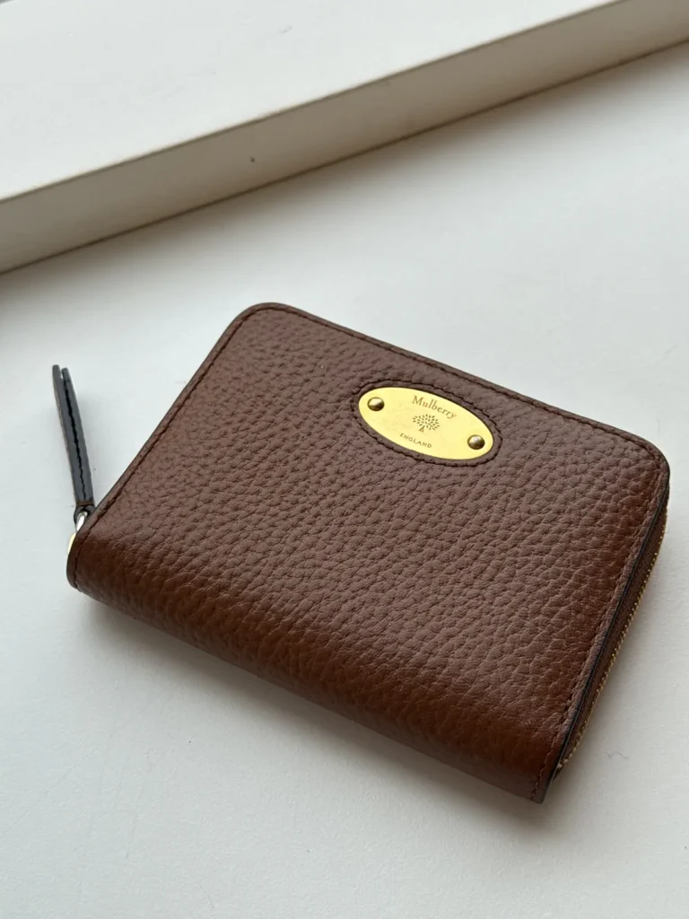 Mulberry Plaque Small Zip Around Purse – Oak Legacy NVT