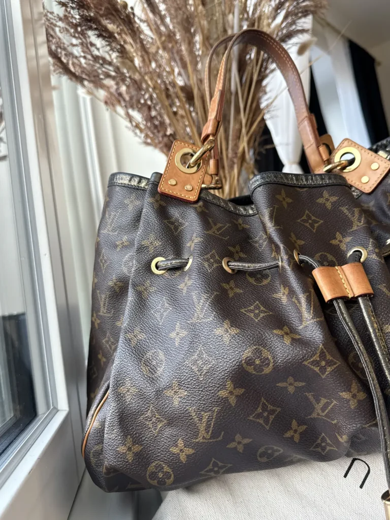 Louis Vuitton Irene Tote skuldertaske i Monogram Canvas med Vachetta-læder