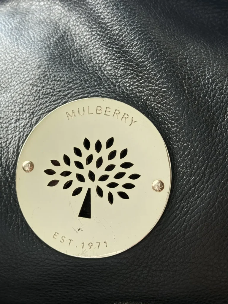 Mulberry Daria Hobo Skuldertaske i sort Soft Spongy læder